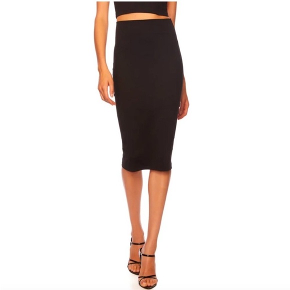 Revolve Susana Monaco knit bodycon midi skirt - Picture 2 of 9